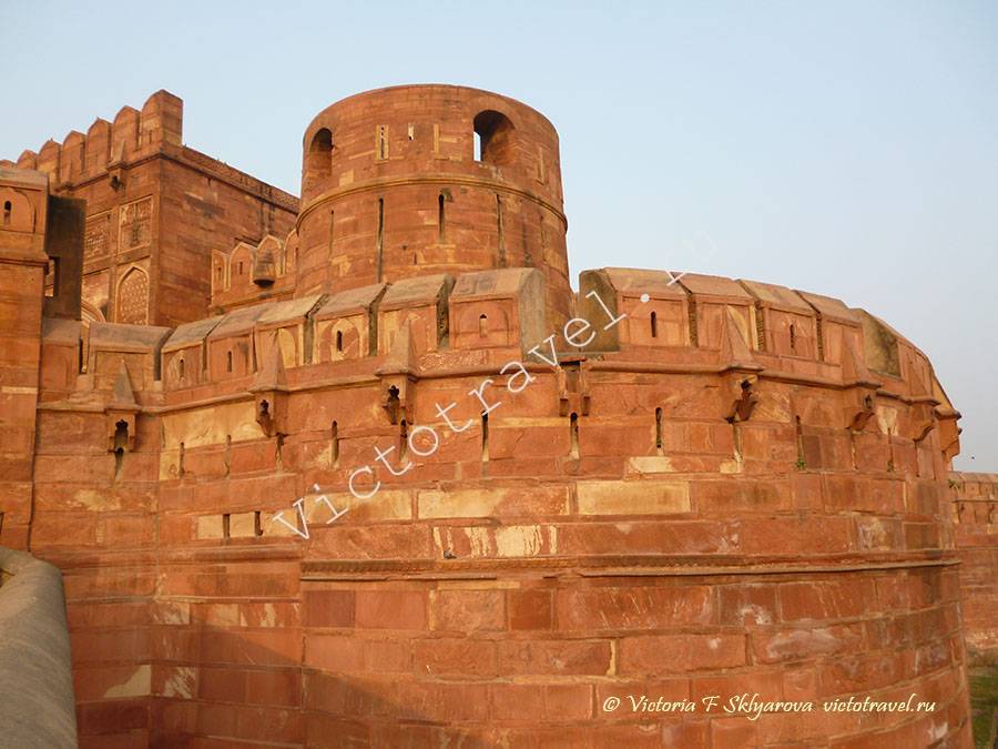 Красный форт, Агра, Индия
