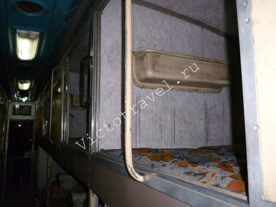 Спальный автобус-sleeper bus в Индии