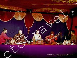 концерт индийской музыки, Гокарна, Индия