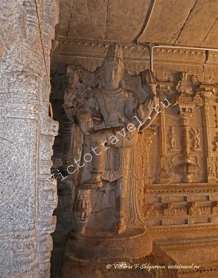 танцующий Бог Шива, Храм Вирупакши, Хампи Индия