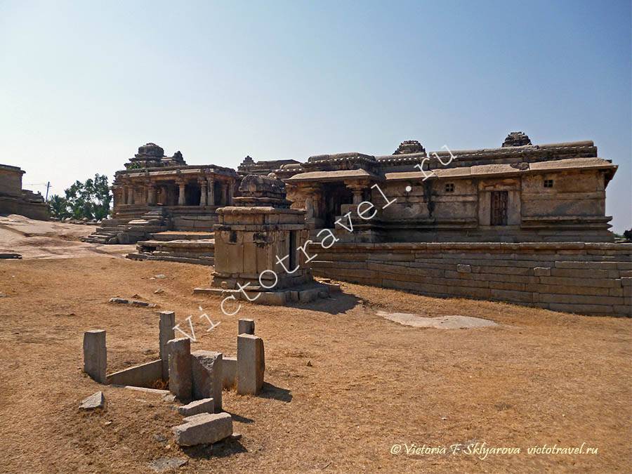 древний храм Хампи, Индия