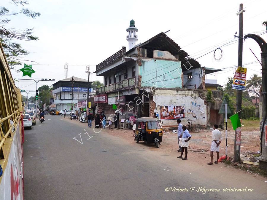 по пути из Алапуджи в Каямкулам, Керала, Индия
