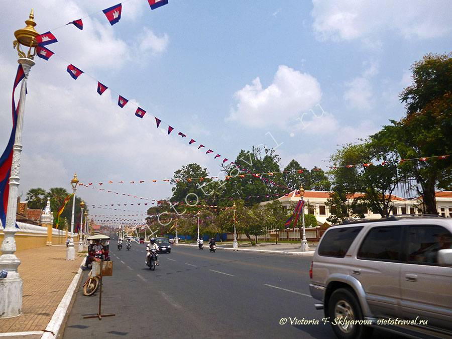 улица, Пномпен, Камбоджа