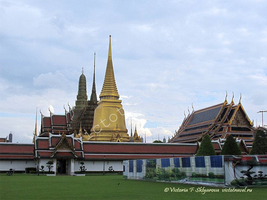  храм Будды и Королевский Дворец, Бангкок, Тайланд