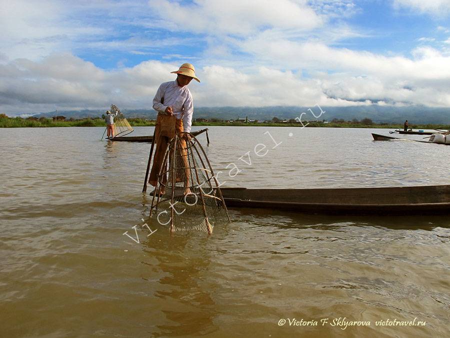 Озеро Инле - жизнь на воде, Мьянма, ч.1