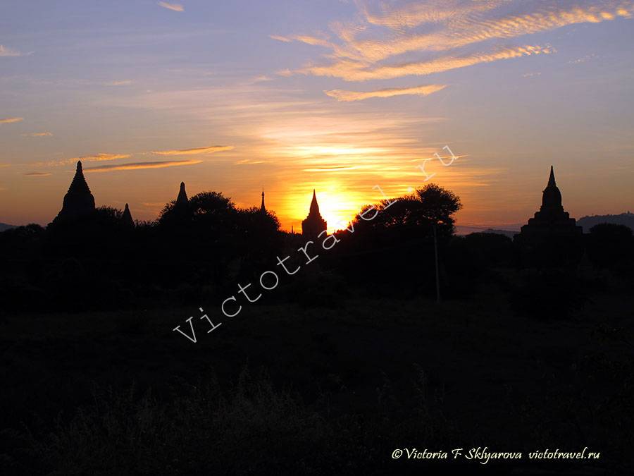 закат в Багане-Bagan103