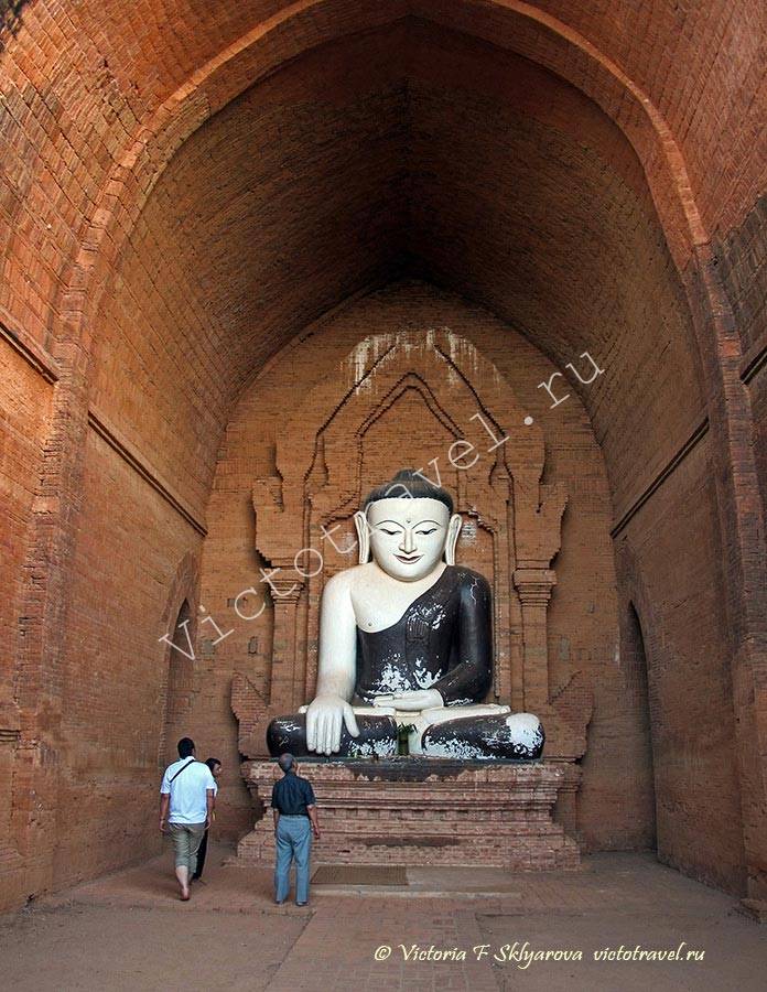 скульптура Будды в храме, Bagan237