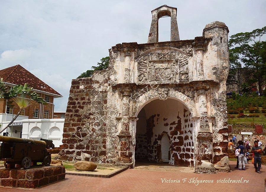 форт Порта де Сантьяго, Малакка, Малайзия