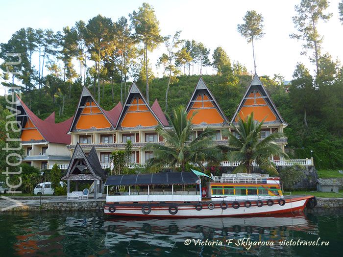 отель на озере Тоба, Суматра, Индонезия, Toba-lake121