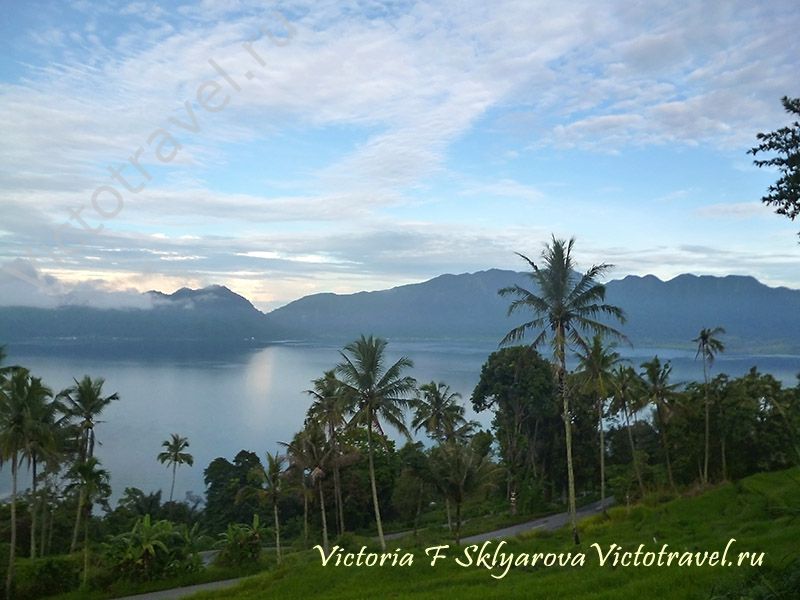 вид на озеро Манинджау, Суматра, путешествие в Индонезию, sumatra-maninjaui26