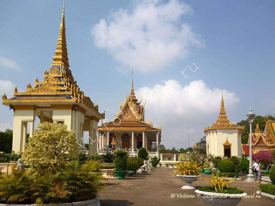 Королевская резиденция, достопримечательность, Пномпень, Камбоджа