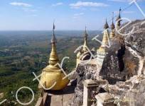 Гора Поупа Mount Popa, Мьянма
