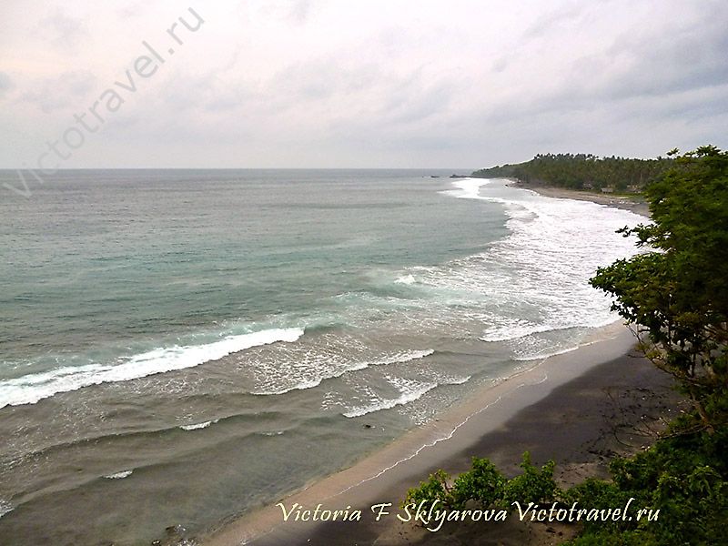 море, пляж Сенггиги, остров Ломбок, Индонезия